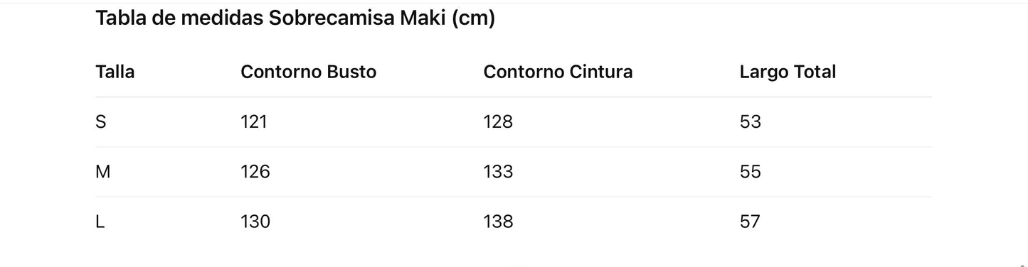 Blusa Maki